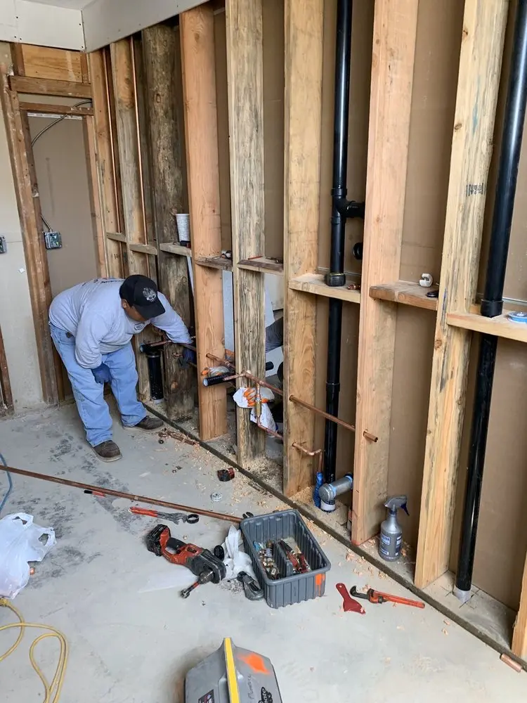 Commercial rough-in plumbing for Trenchless Sewer Repair in Correlli Estates